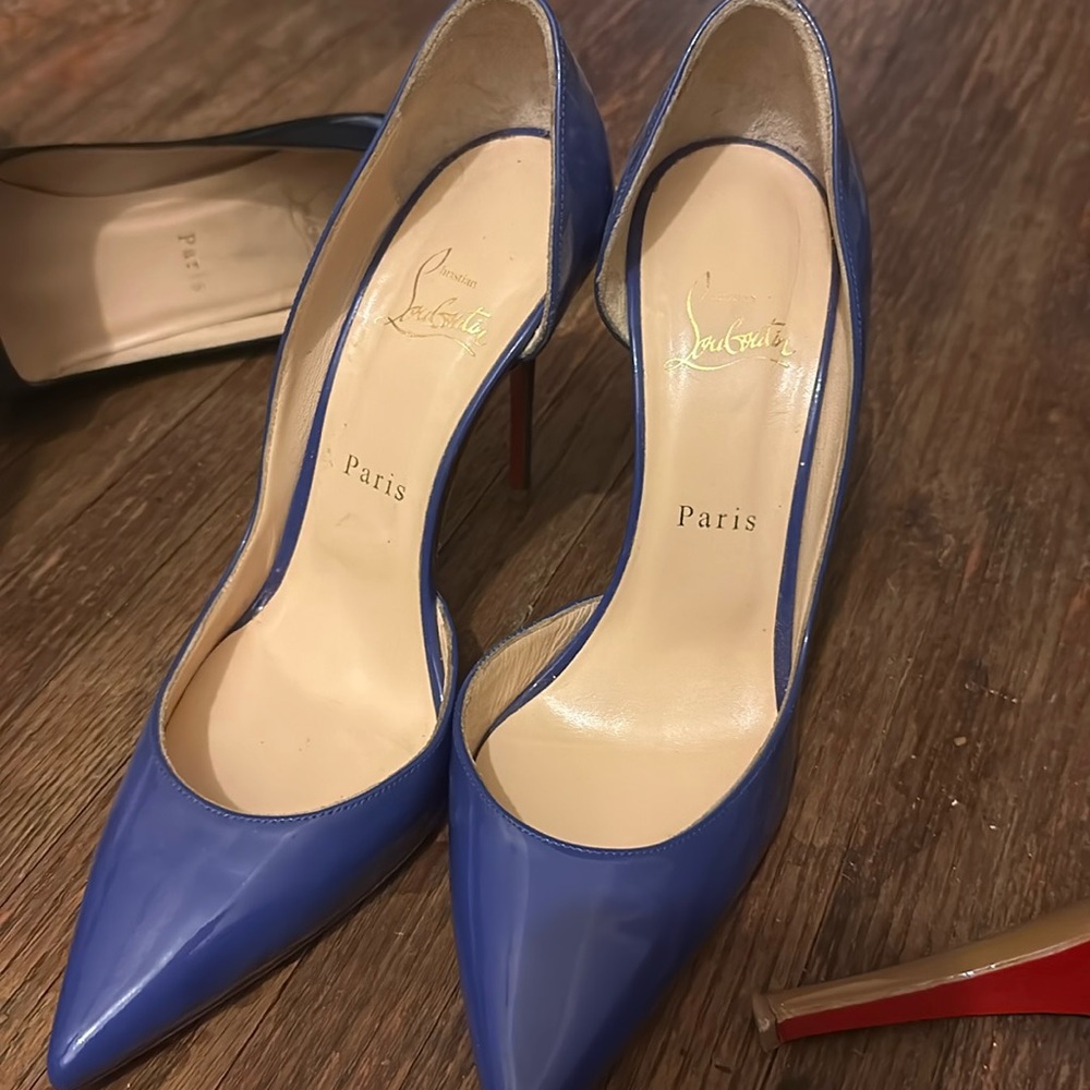 Blue Red bottoms